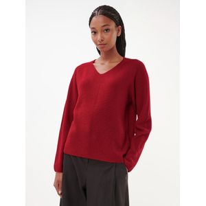 Trui V-hals Van Peter Hahn rood