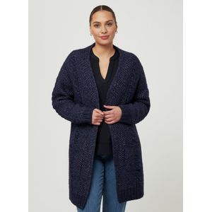 Lang vest lange mouwen Van Inkadoro blauw