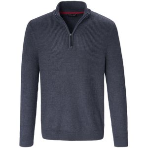 Trui opstaande kraag Van Louis Sayn blauw