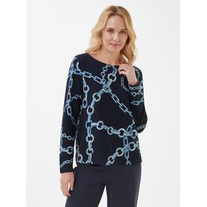 Shirt lange mouwen Van Efixelle blauw