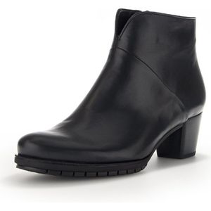 Laarsjes kalfsnubuckleer Van Gabor Comfort blauw