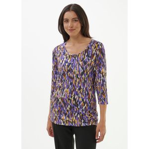 Shirt ronde hals Van Anna Aura paars