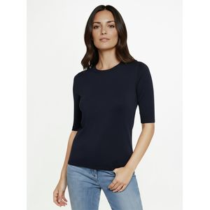 trui ronde hals Van Peter Hahn blauw