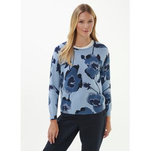 Trui ronde hals Van Peter Hahn multicolour