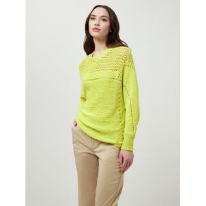 Gebreide trui Van BASLER groen