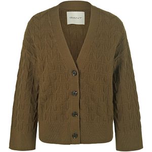 Vest lange mouwen Van GANT groen