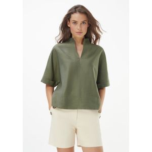 Blouse Van Eterna groen
