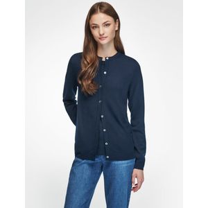 Twinset 100% scheerwol Van Peter Hahn blauw