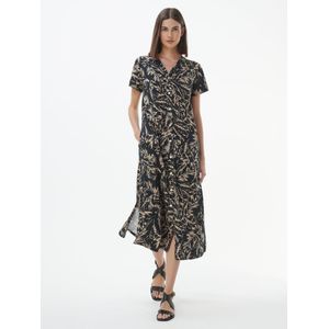 Jersey jurk Maria Van Green Cotton zwart