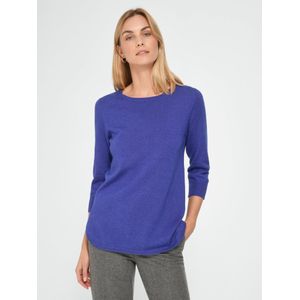 Trui ronde hals en 3/4-mouwen Van Peter Hahn paars