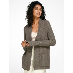 Vest 100% scheerwol Van Peter Hahn beige