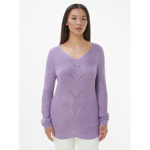 V-trui Van Anna Aura paars