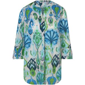 Lange blouse Van Peter Hahn wit