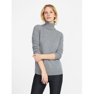 Coltrui 100% kasjmier lange mouwen Van Peter Hahn grijs