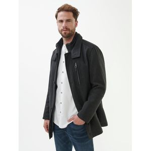 Winterwarme jas Van Peter Hahn grijs