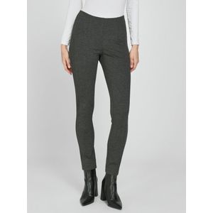 Enkellange jersey broek pasvorm Sylvia Van Peter Hahn grijs