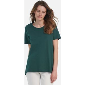 Shirt Benedikte 100% katoen ronde hals Van Green Cotton groen