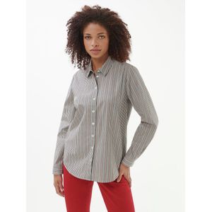 Blouse Van Peter Hahn grijs