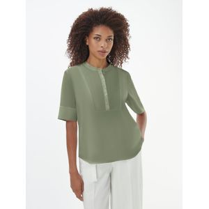 Blouse Van Peter Hahn groen