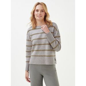 Trui ronde hals Van Betty Barclay grijs