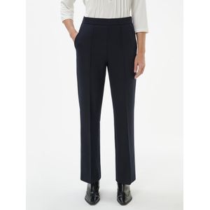Enkellange Wide Fit broek Van Raffaello Rossi blauw