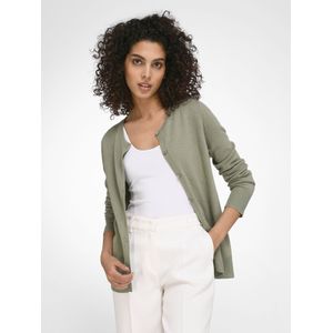 Vest 100% kasjmier, Topkwaliteit Van Peter Hahn groen