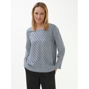 Blouse Van Peter Hahn blauw