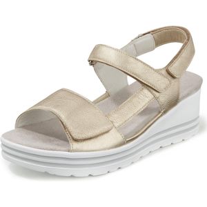Plateausandalen Michelle Van Waldläufer goudkleur