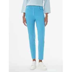 Enkellange broek Van Peter Hahn blauw