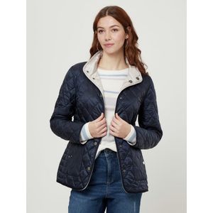 Tweezijdig te dragen gewatteerde jas Van BASLER beige