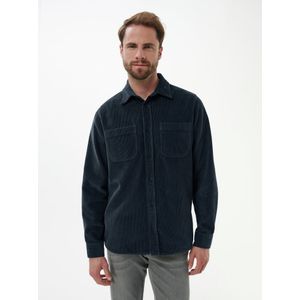 Cord-overhemd Van Louis Sayn blauw