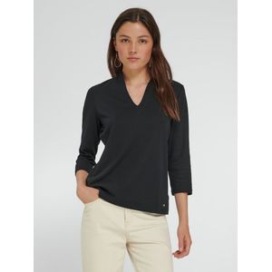 Shirt 100% katoen Van Efixelle zwart