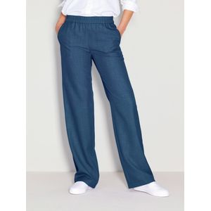 Broek Van Peter Hahn blauw