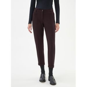 Enkellange Slim Fit-broek Van Raffaello Rossi rood