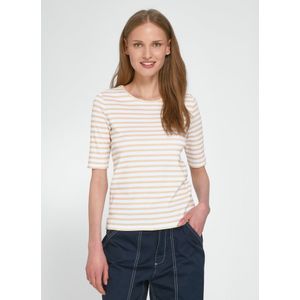 Shirt in set 2 100% katoen ronde hals Van Peter Hahn wit