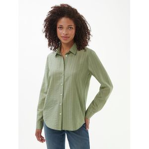Blouse lange mouwen Van Peter Hahn groen