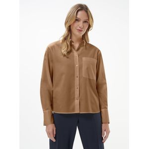 Blouse Van Peter Hahn bruin