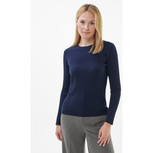 Trui ronde hals Van Peter Hahn blauw