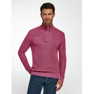 Trui opstaande kraag Van Louis Sayn pink