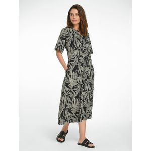 Jersey jurk Dorthe 100% katoen Van Green Cotton zwart