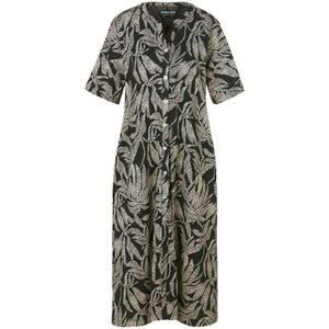 Jersey jurk Dorthe 100% katoen Van Green Cotton zwart