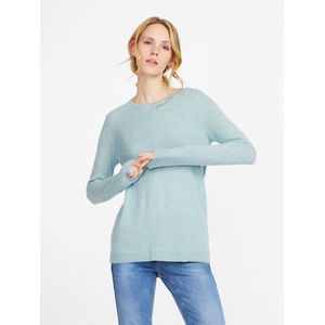 Trui 100% kasjmier ronde hals Van Peter Hahn groen