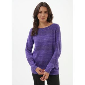 Trui ronde hals Van Anna Aura paars