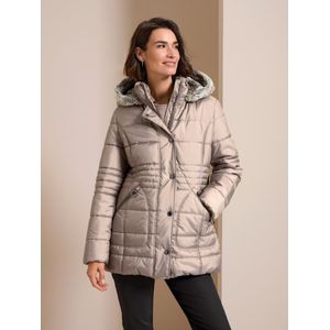 Gewatteerde jas Van Betty Barclay beige