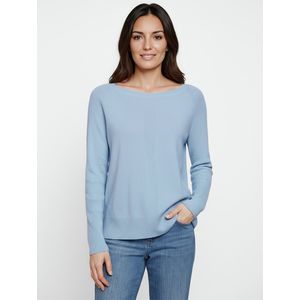 trui ronde hals Van BASLER blauw