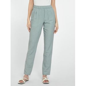 Bandplooibroek Van Peter Hahn groen