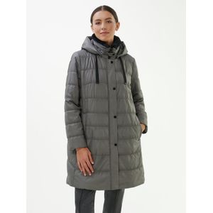 Doorgestikte mantel Van Fuchs Schmitt grijs