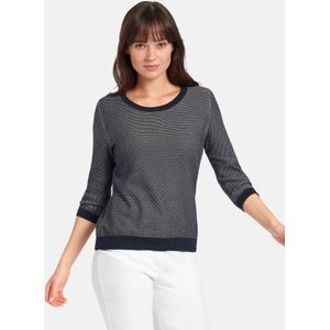 Trui 3/4-­mouwen Van Peter Hahn blauw
