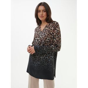 Lange blouse Van Doris Streich zwart