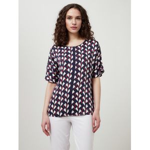Blouse Van Peter Hahn blauw